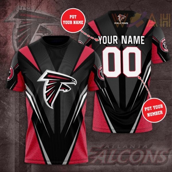 Atlanta Falcons 3D T shirt 02 1