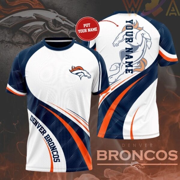 Denver Broncos 3D T shirt 02 1