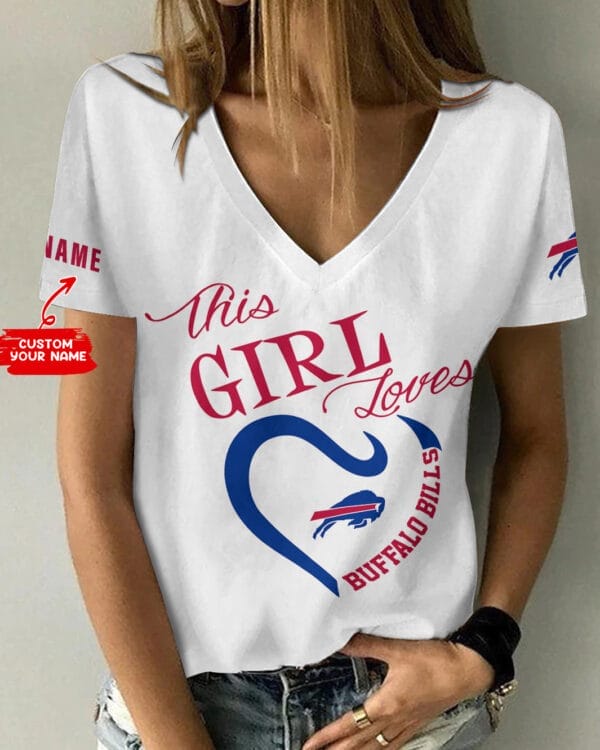 buffalo bills personalized summer v neck women t shirt 170 jpsqu 1