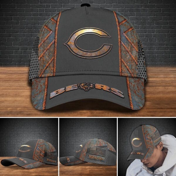 chicago bears personalized classic cap bg181 lzjrs