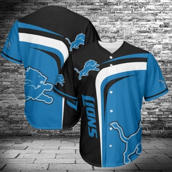 detroit lions baseball jersey 442 npnbv