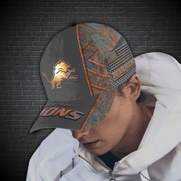 detroit lions personalized classic cap bg186 pidty