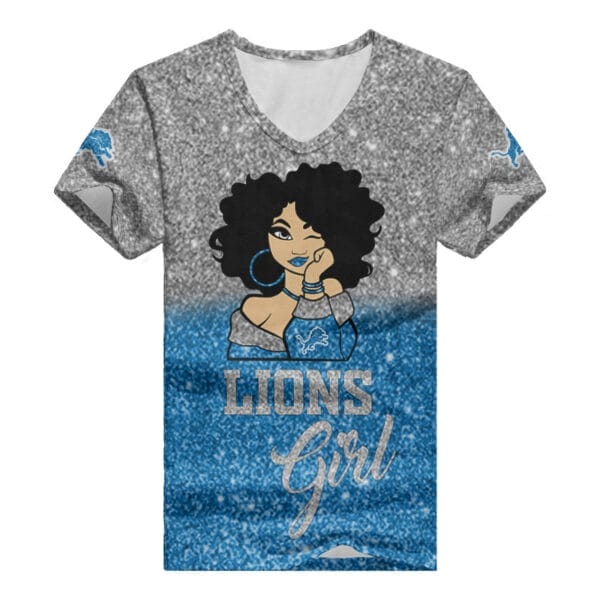 detroit lions personalized summer v neck women t shirt bg39 ab0c5