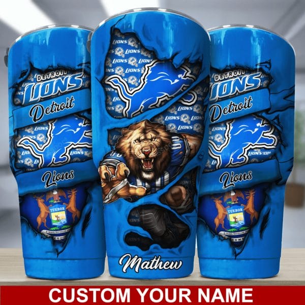 detroit lions personalized tumbler bg231 eng8n