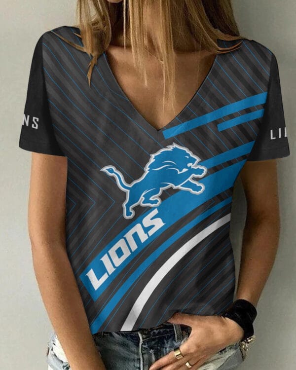 detroit lions summer v neck women t shirt bg333 n3nxj 1