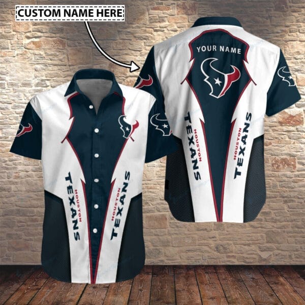 houston texans personalized button shirt bb133 vt9cf