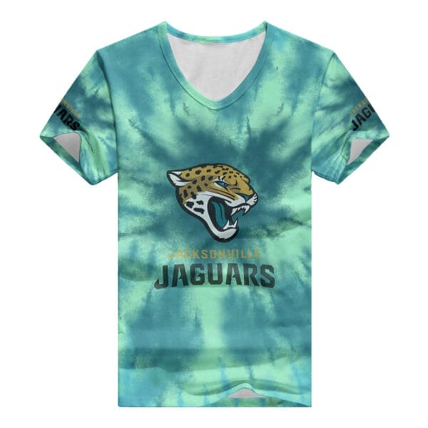 jacksonville jaguars summer v neck women t shirt 124 f2k9l 1