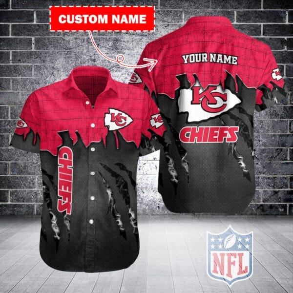 kansas city chiefs personalized button shirt bb344 ldsvp