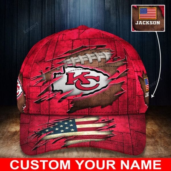 kansas city chiefs personalized classic cap bg239 z2vny