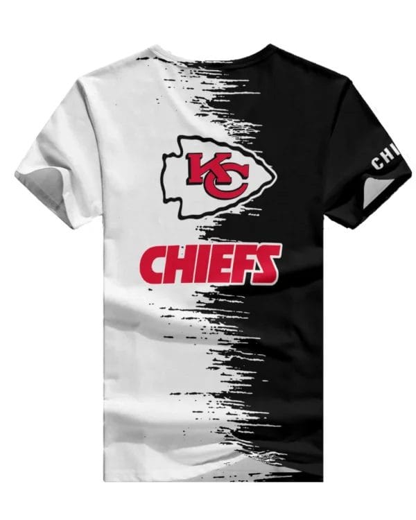 kansas city chiefs summer v neck women t shirt bg16 i92ga