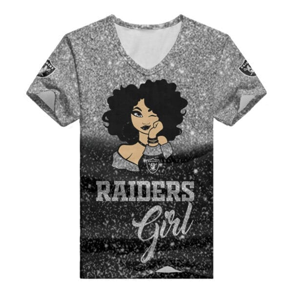 las vegas raiders personalized summer v neck women t shirt bg41 rksyn