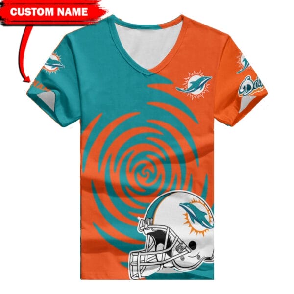 miami dolphins personalized v neck women t shirt bg465 4vdxt 1