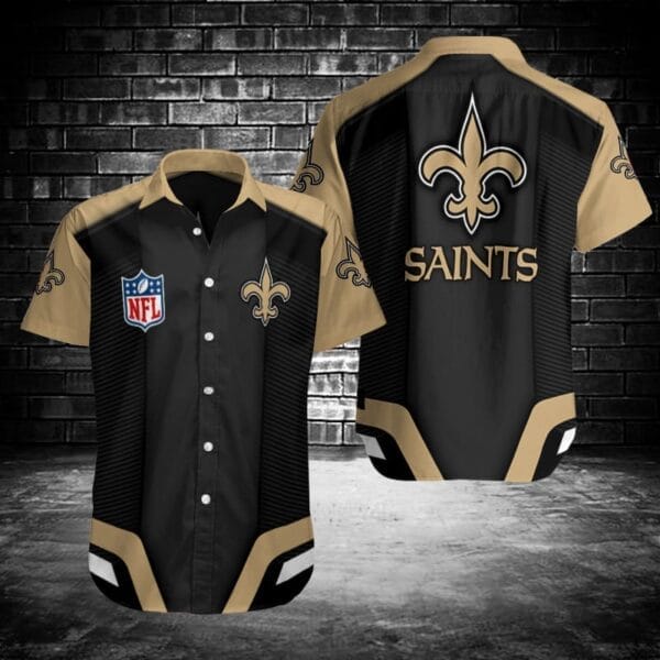 new orleans saints button shirt bg876 ozezu