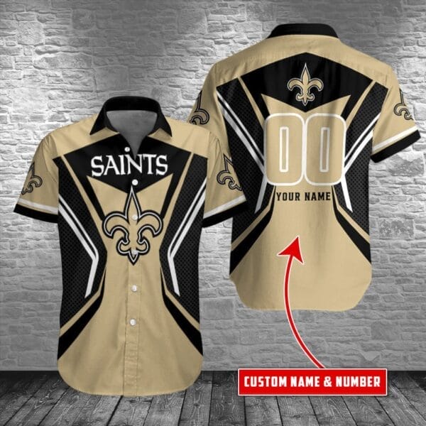 new orleans saints personalized button shirt bg896 sheob