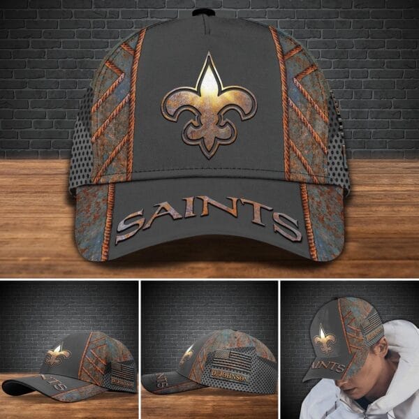 new orleans saints personalized classic cap bg197