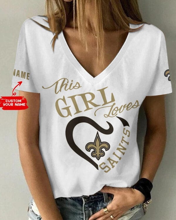 new orleans saints personalized summer v neck women t shirt 174 vfcyv 1