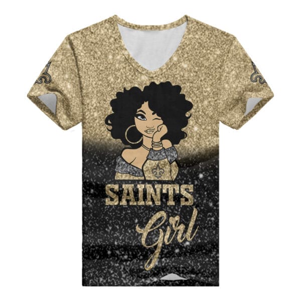 new orleans saints personalized summer v neck women t shirt bg45 8z4fy