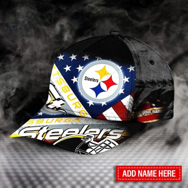 pittsburgh steelers personalized classic cap bg422 apfni