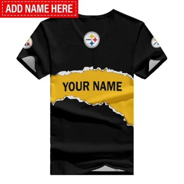 pittsburgh steelers personalized summer v neck women t shirt bg377 rd0u3