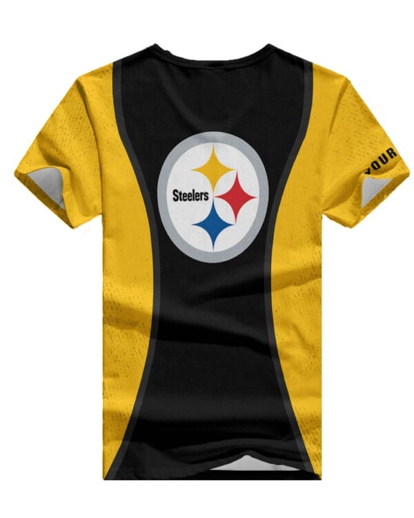 pittsburgh steelers personalized summer v neck women t shirt bg417 uhk8o 1