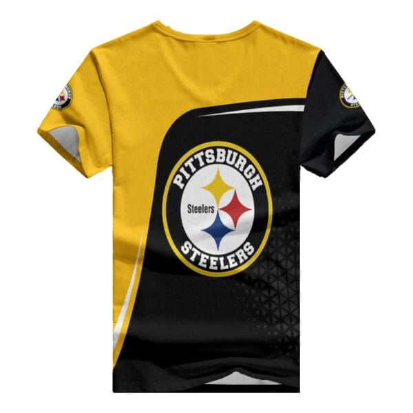 pittsburgh steelers summer v neck women t shirt bg318 sbgeh 1