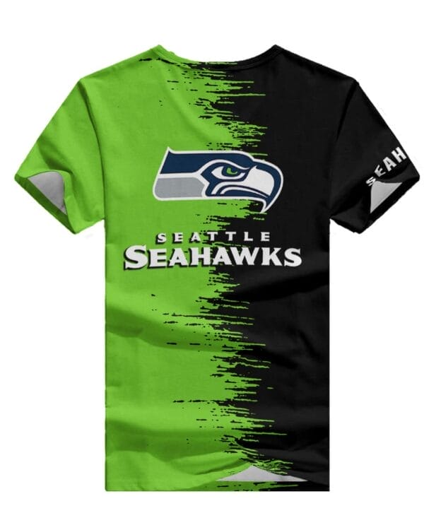 seattle seahawks summer v neck women t shirt bg28