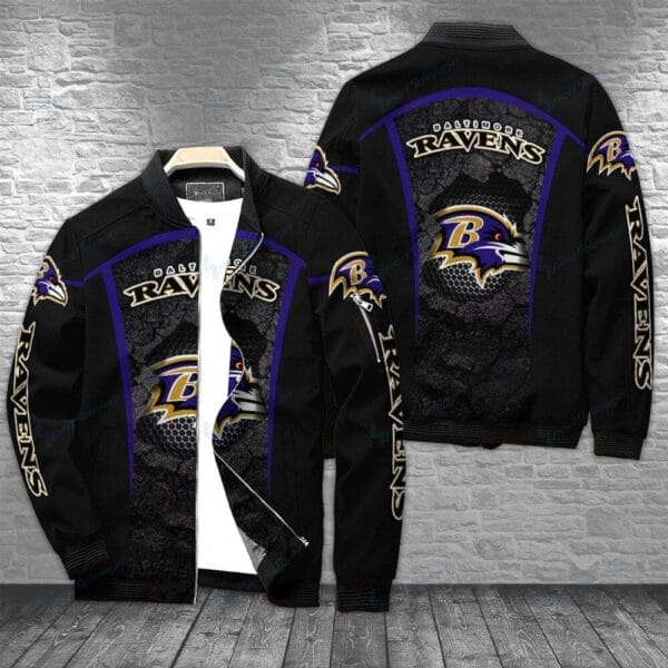 baltimore ravens bomber jacket bg292 jhpso