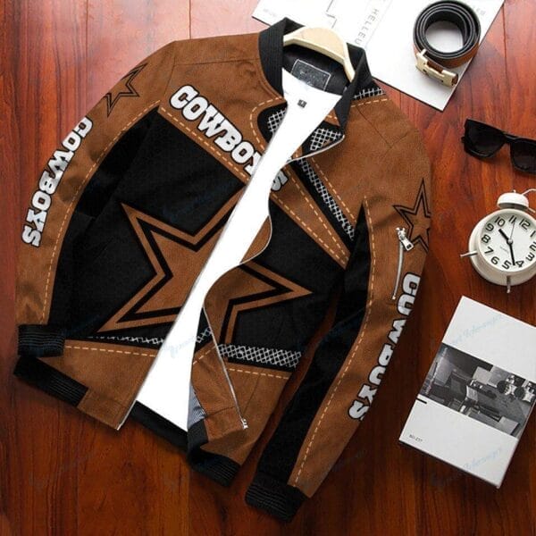 dallas cowboys personalized bomber jacket bg357 kda2o