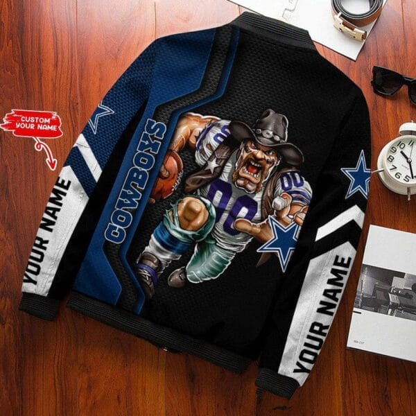 dallas cowboys personalized bomber jacket bg558