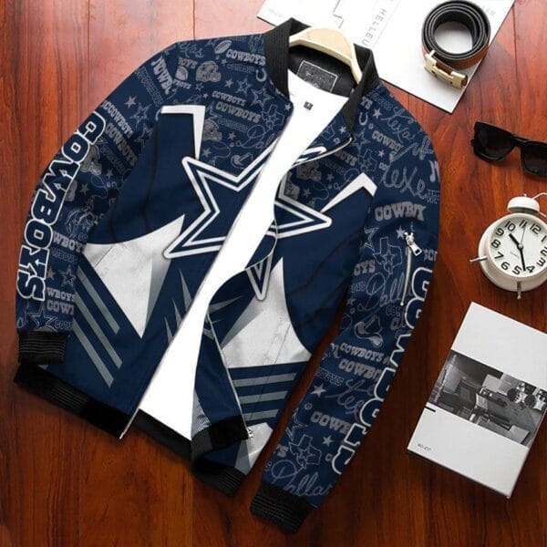 dallas cowboys personalized bomber jacket bg594 irsrq