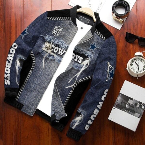 dallas cowboys personalized bomber jacket bg699 bbnot