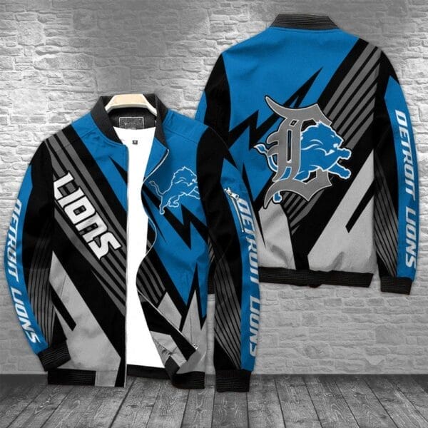 detroit lions bomber jacket bg262 uhvnv