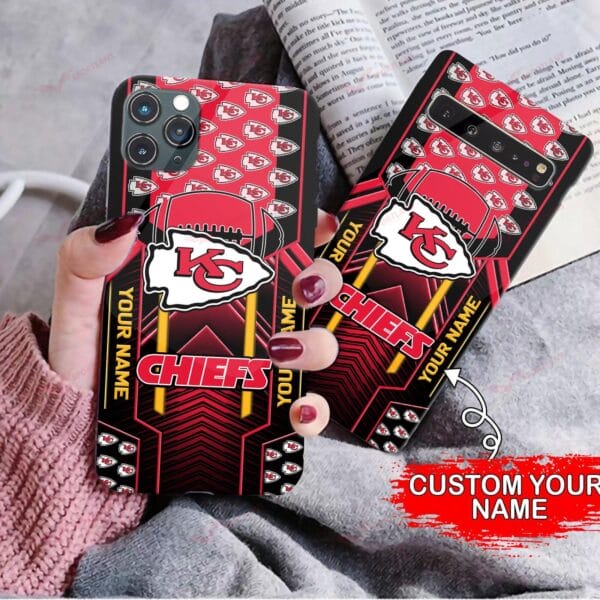 kansas city chiefs personalized phone case bg16