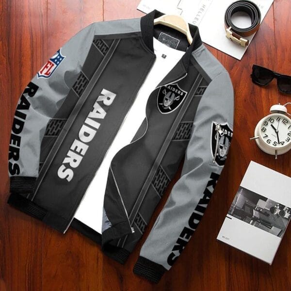 las vegas raiders bomber jacket 524 wski6