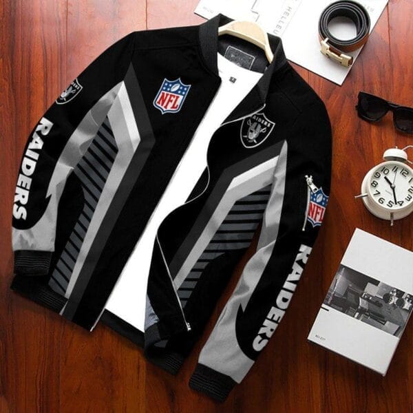 las vegas raiders bomber jacket 724 tzpr7