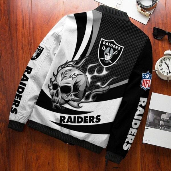 las vegas raiders bomber jacket 793 frwkt