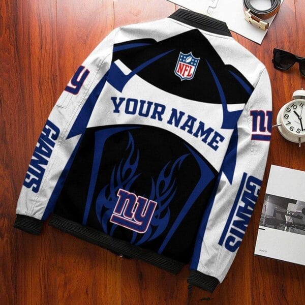 new york giants personalized bomber jacket bg666 c7wuf