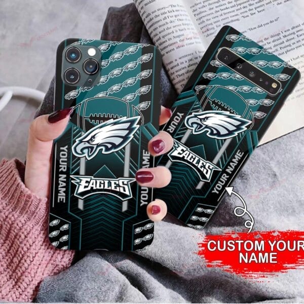 philadelphia eagles personalized phone case bg26 2wspd