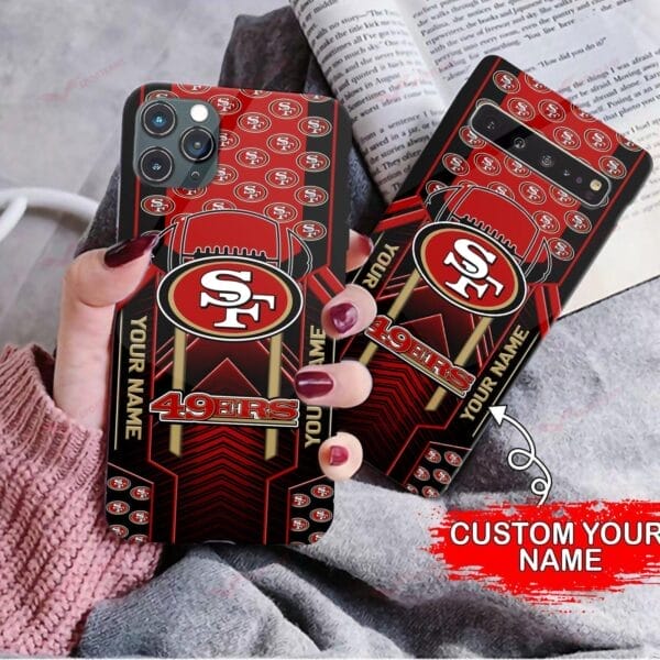 san francisco 49ers personalized phone case bg28 lljor