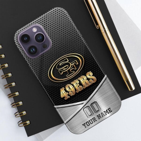 san francisco 49ers phone case custom your name and number sport phone accessory sport gifts ws2ab