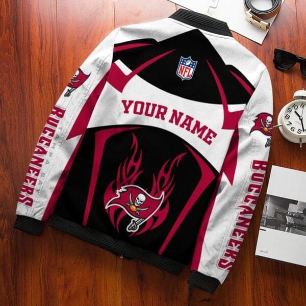 tampa bay buccaneers personalized bomber jacket bg667