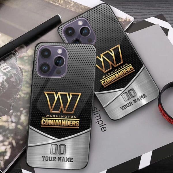 washington commanders phone case custom your name and number sport phone accessory sport gifts zqtpw