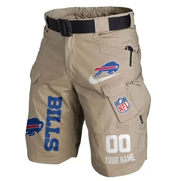 Buffalo Bills Limited Edition Front Pockets Men Shorts - Belt Not Included AMCFPMS000109 - Image 3