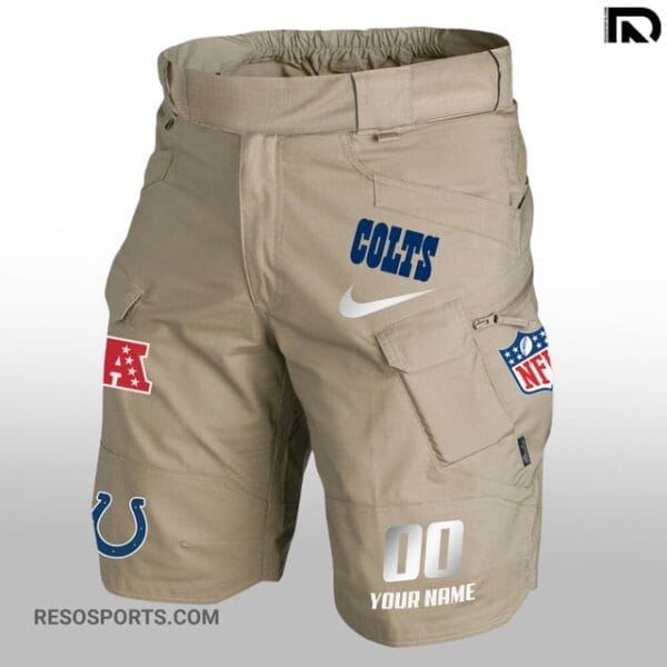 Indianapolis Colts Limited Edition Front Pockets Men Shorts AMCFPMS000122 - Image 4