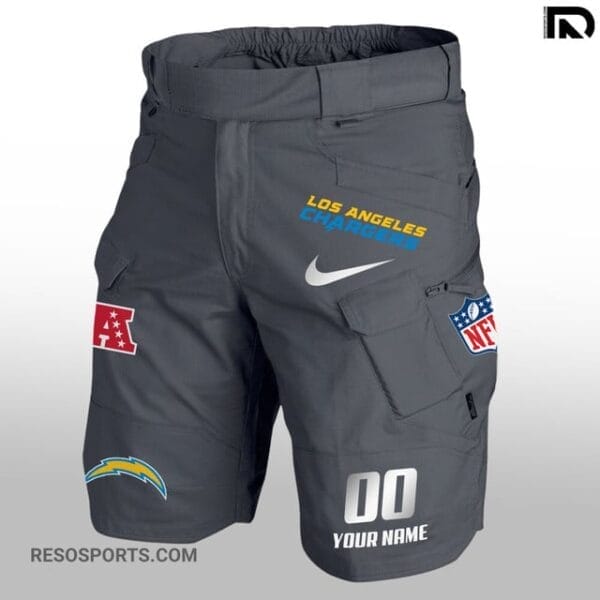 Los Angeles Chargers Limited Edition Front Pockets Men Shorts AMCFPMS000126 - Image 3