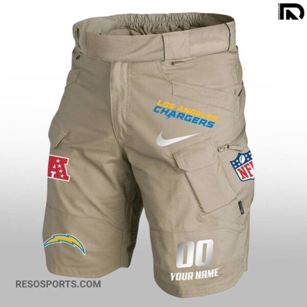 Los Angeles Chargers Limited Edition Front Pockets Men Shorts AMCFPMS000126 - Image 4
