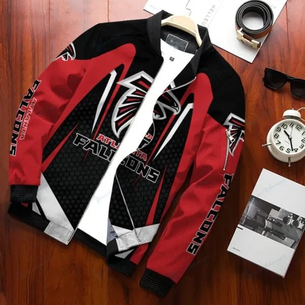 atlanta falcons bomber jacket bg395