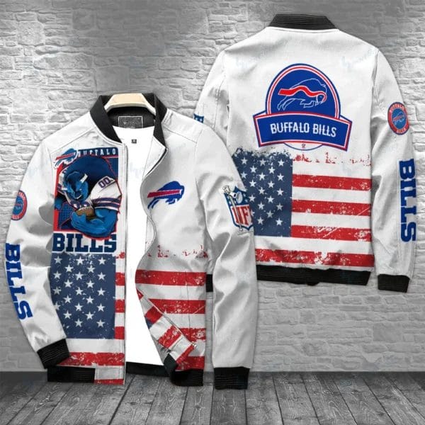 buffalo bills bomber jacket bg403