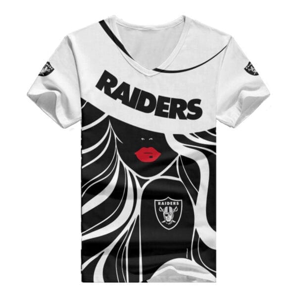 las vegas raiders personalized summer v neck women t shirt 151 gs4dg