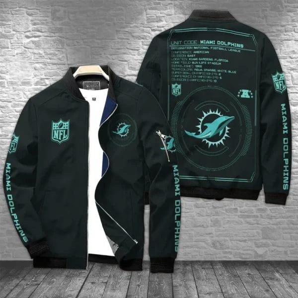 miami dolphins bomber jacket bg751 z9wqu